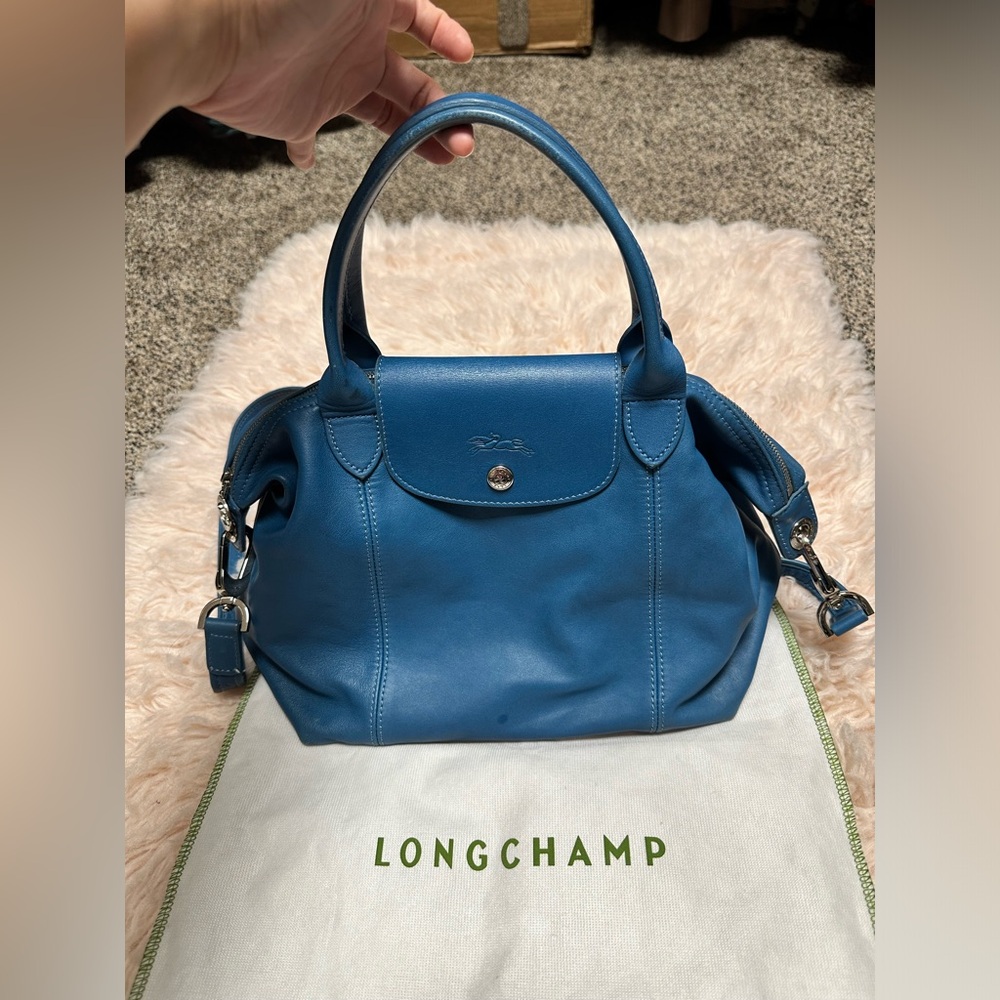 Longchamp le pliage leather Tote